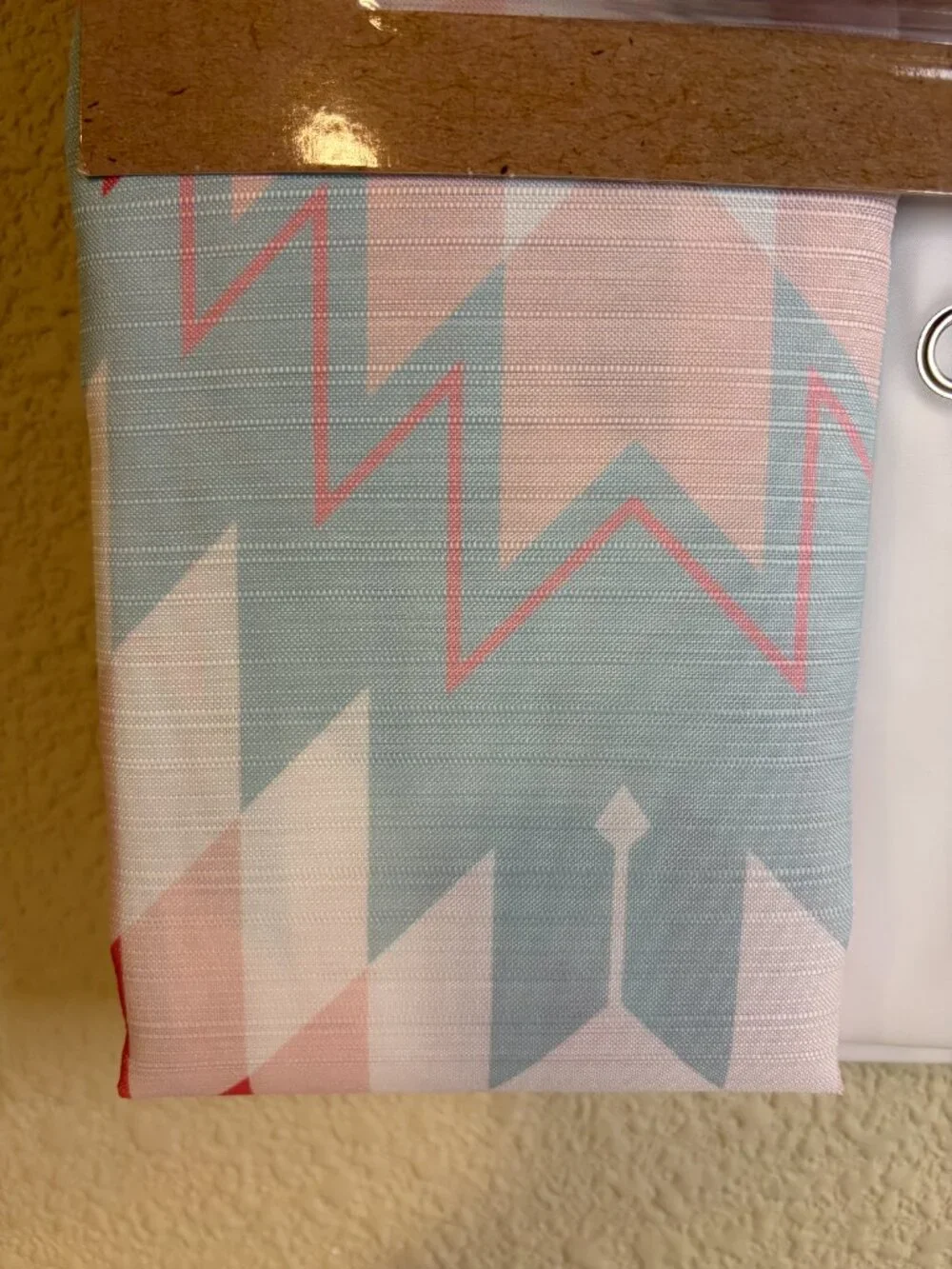 Wrangler Southwestern Shower Curtain Set Pink Blue 72x72 Liner Hooks NWT